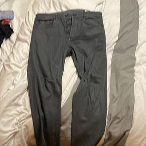 Coated Grey Rag & Bone standard issue, Fit 2, slim fit, size 33